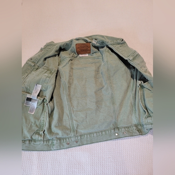 Levi's Light Green Denim Jacket - Picture 13 of 13